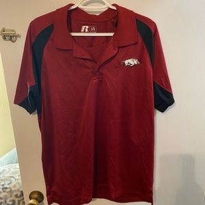 Arkansas Razorback Dri-Fit polo